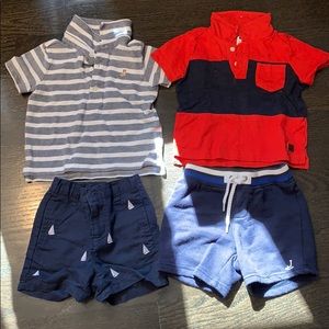 Janie and Jack 12-18 month boys lot GUC